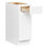 HOMEIBRO Cozy Design 12 W x 24 D x 34.5 H Ready-to-Assemble Plywood Shaker Standard Base Cabinet in Shaker White