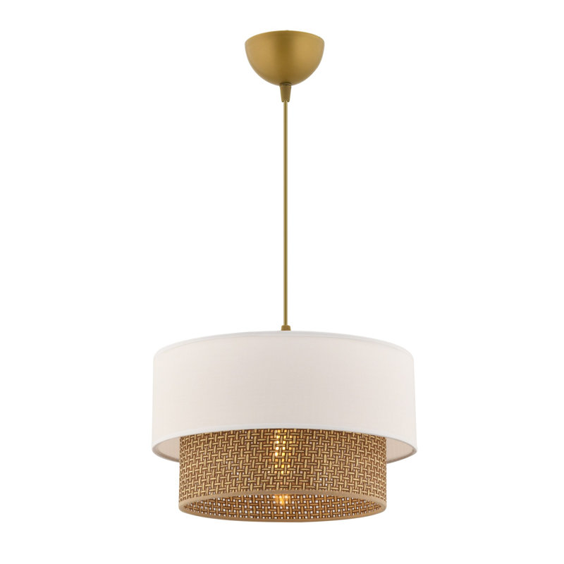Lustre, Beige / Blanc