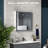 Space-saving Mirror Cabinet Mdf Modern Bathroom Wall Storage