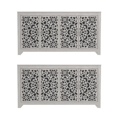 Ensemble de 2 commodes de rangement Arrastia