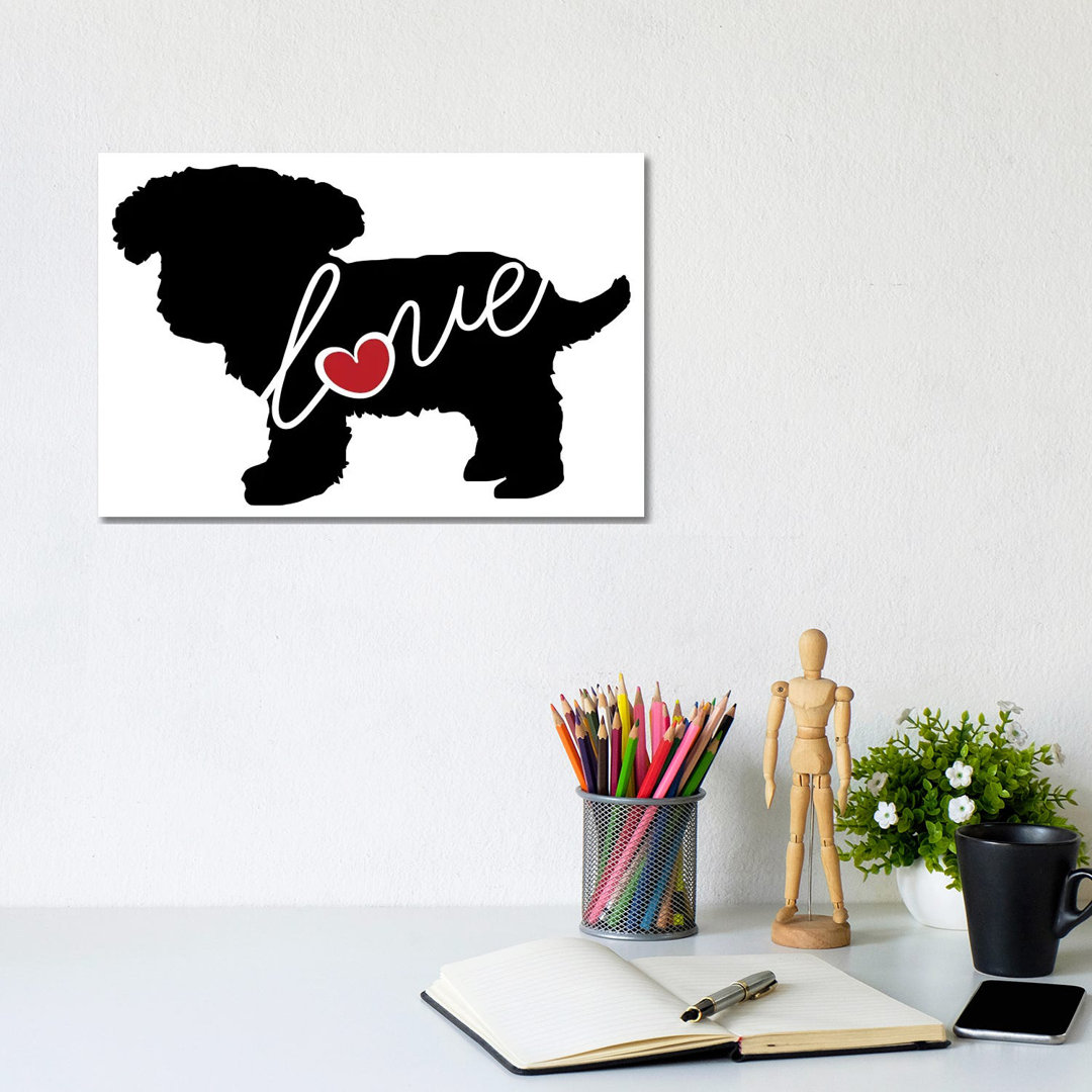 Teacup Poodle by Traci Anderson - Gallery-Wrapped Canvas GiclÃ©e on Canvas
