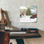 Art mural en verre épique «Vintage Christmas» par Elle Media Group SA, 12 po x 12 po