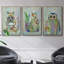 Fantastic Florals Owl 3 pièces-91416481-91416480