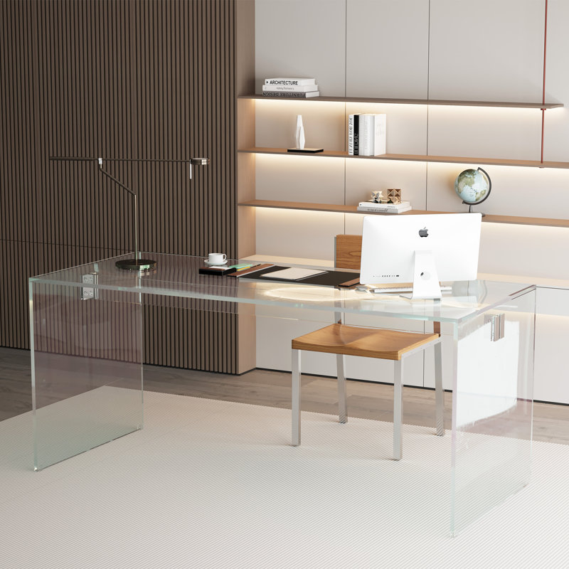53.14 In. Tempered Glass Table Clear