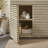 Render 36" Faux Travertine Bathroom Vanity With Sink In White