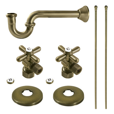 Ensemble de fournitures de plomberie traditionnelle Kingston Brass Trimscape