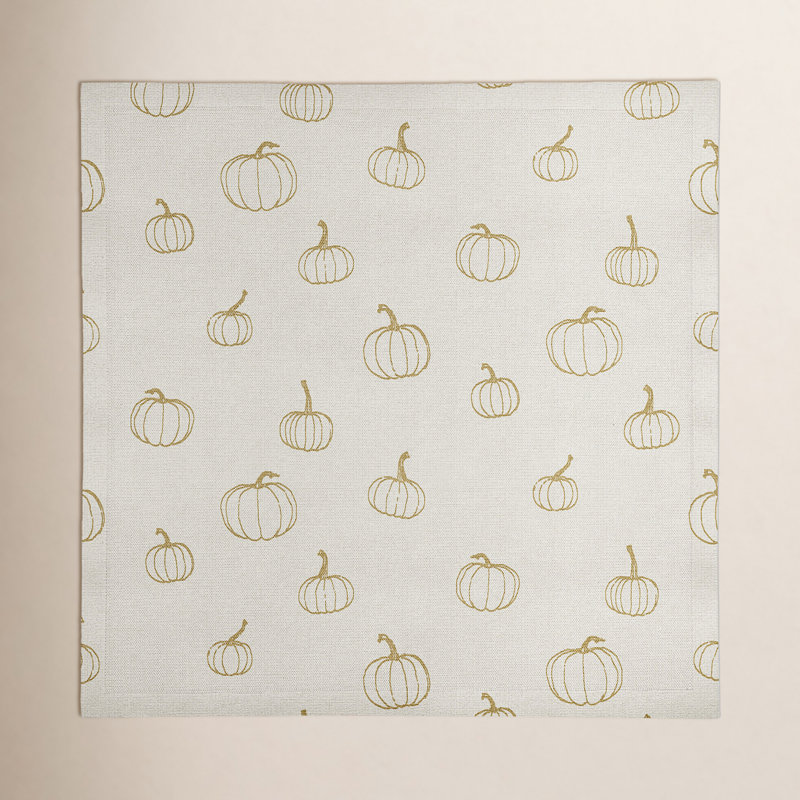 Mini serviette en coton 10 po, Jaune moutarde