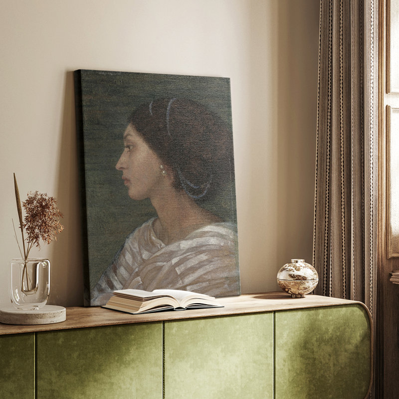 Impression de portrait rétro XLII - galerie Cavas, H 36 po x l 24 po