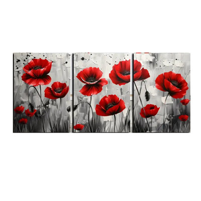 3 Piece Wrapped Canvas Print