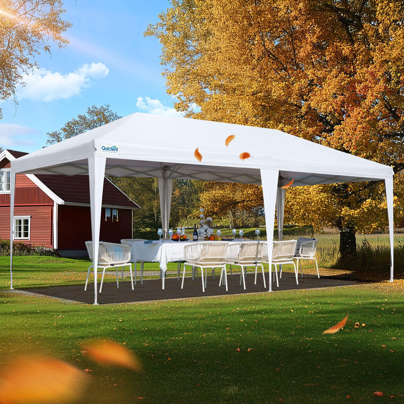 Tente de réception pliante Quictent 10x20ft Easy Pop Up
