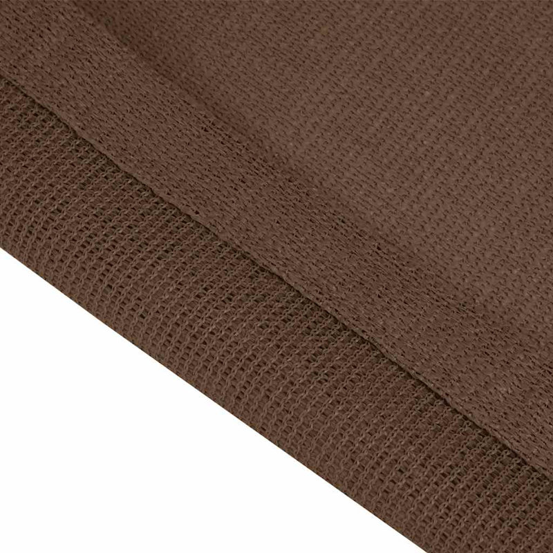 Tapis de tente Vidaxl, L 236,2 po x P 98,4 po, Brun