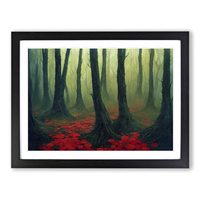 Beaming Forest - Framed Print
