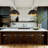 Industrial 1 - Light Gold Leaf Inner Hammered Metal Dome Pendant
