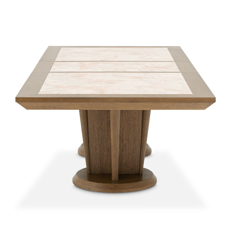 Portrait Dining Set, 9 Pieces: Table, 8 Chairs