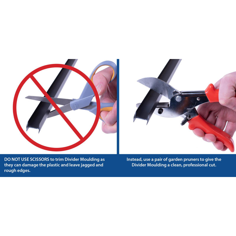1/4" Butyrate Divider Moulding | Pro Pack