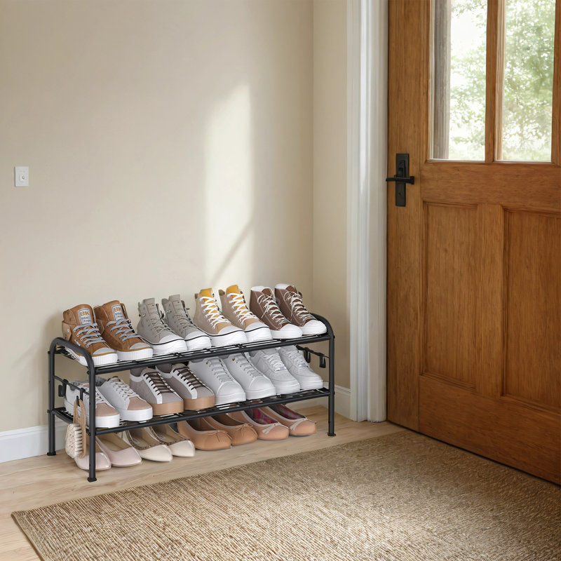 Range-chaussures 2 niveaux 8 à 12 paires