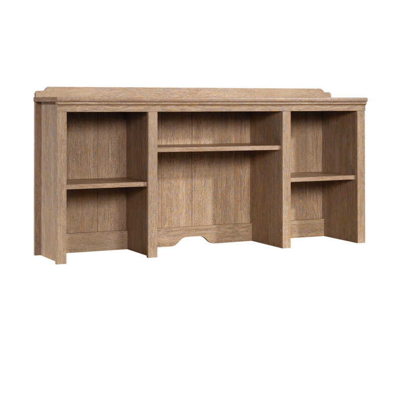 Hutch, Brown Finish, 44.16" H x 63.06" W x 83.14" D, Brown