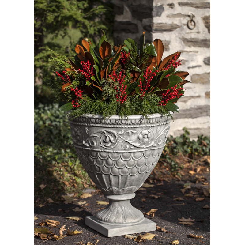 Valadier Handmade Planter, Alpine Stone