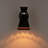 Modern 1-light Flared Shape Wall Sconce