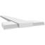 Colonne carrée classique en PVC lisse non effilée Craftsman, base standard et base standard-118304128-118304136