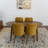 Gimpel 5 - Person Solid Wood Oval Dining Set with Velvet Upholstered Chairs-1298559605-1298559600