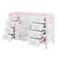 Meuble-lavabo autoportant 47 po sans lavabo 47 po, armoire seulement, 2 portes et 8 tiroirs-125505680