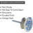 1 1/2" Diameter Mushroom Knob Multipack