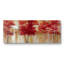 Arbres rouges - Toile tendue avec châssis - Prêt à accrocher-609488101