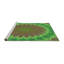 Tapis vert tissé à la machine-1337954880