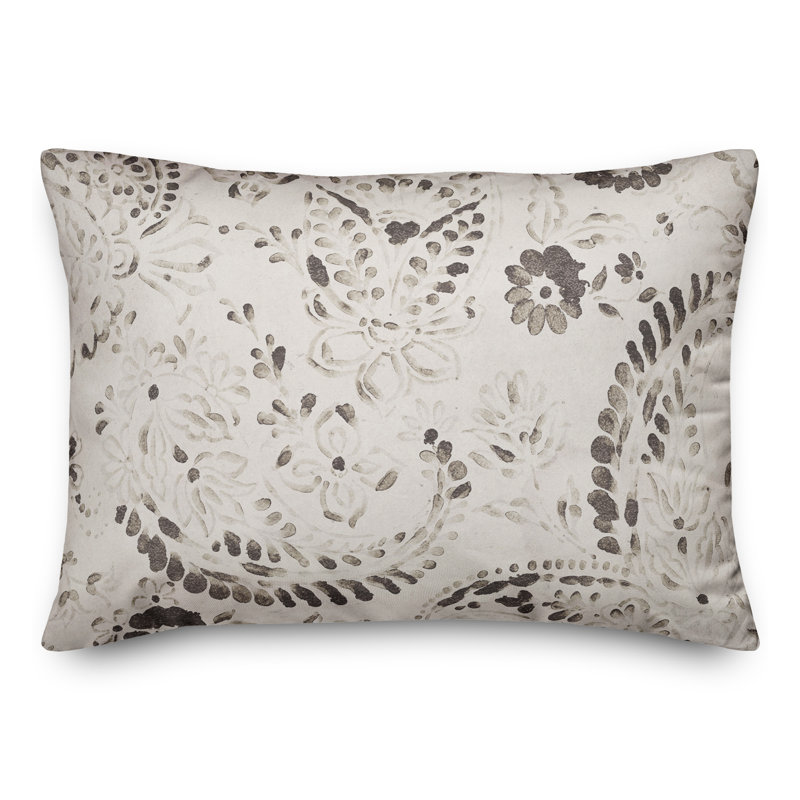Housse et insert de coussin carré rétro