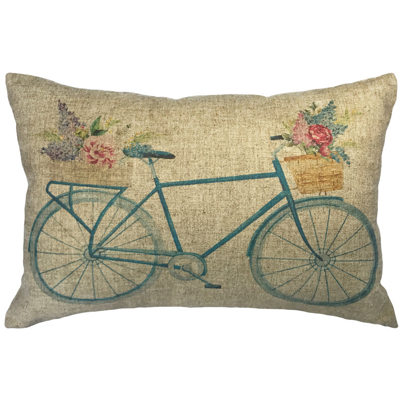 Linen Reversible Throw Pillow