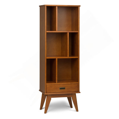 Mid Century Bookcase And Storage Unit - Teak Brown