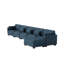 5 Seater Corduroy Corner Sofa -2035894998-2035895000