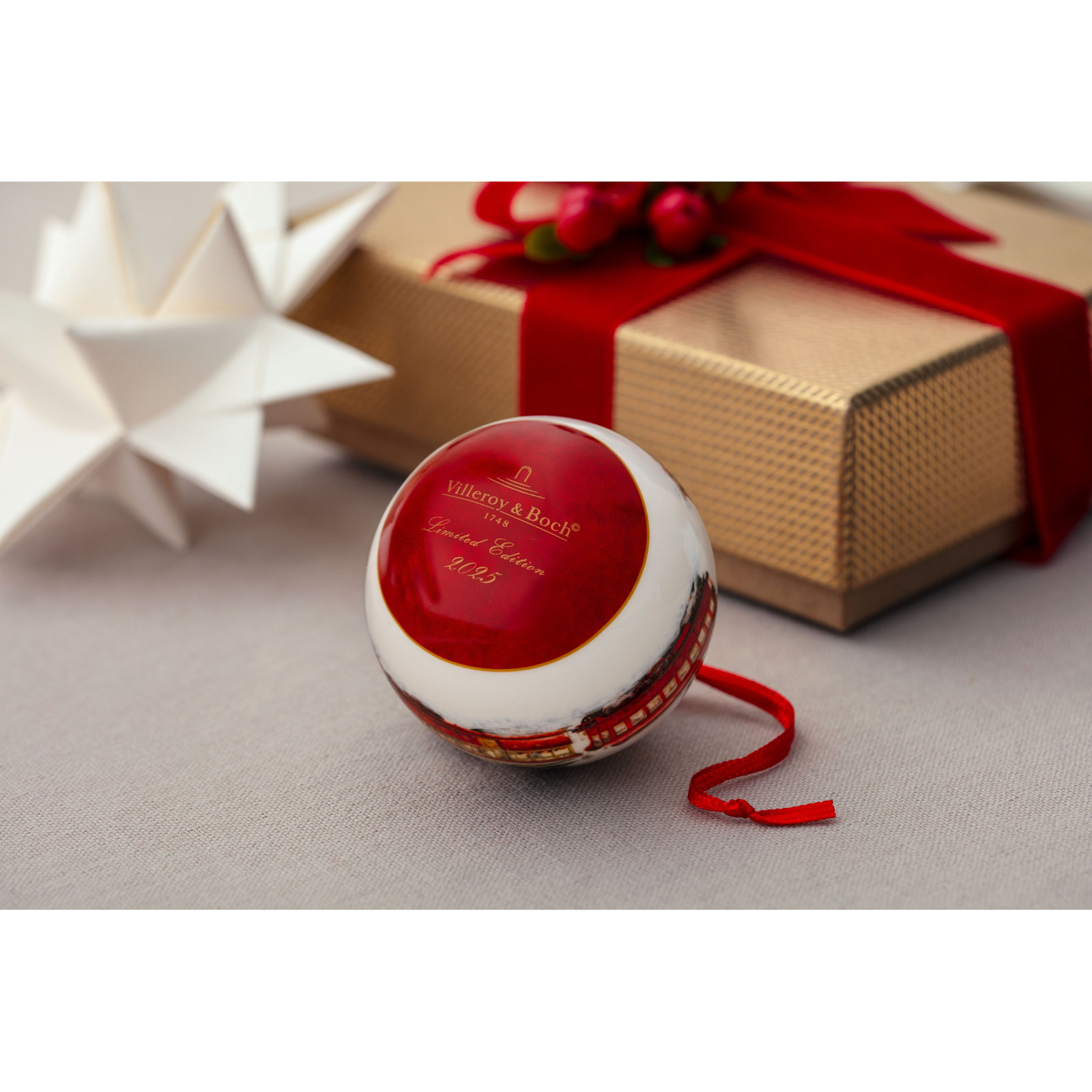3" Porcelain Bauble