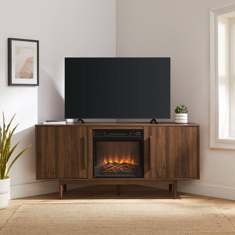 Meuble télé de coin pour téléviseur 65 po Liam