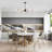 Hershberger 11 - Light Black and Gold Finish Sputnik Geometric Pendant