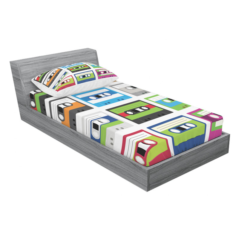 Microfiber Sheet Set, Twin XL Sheet Set with Fitted Sheet