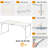 47.5'' Rectangular Adjustable Folding Table