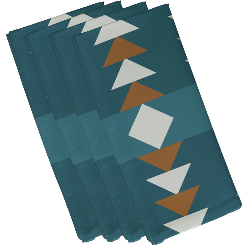Serviette Sagebrush, L 18 po x L 18 po, Bleu sarcelle