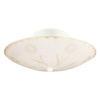 Bost Glass Semi Flush Mount