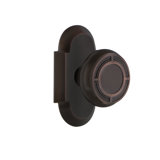 Cottage Plate with Mission Door Knob