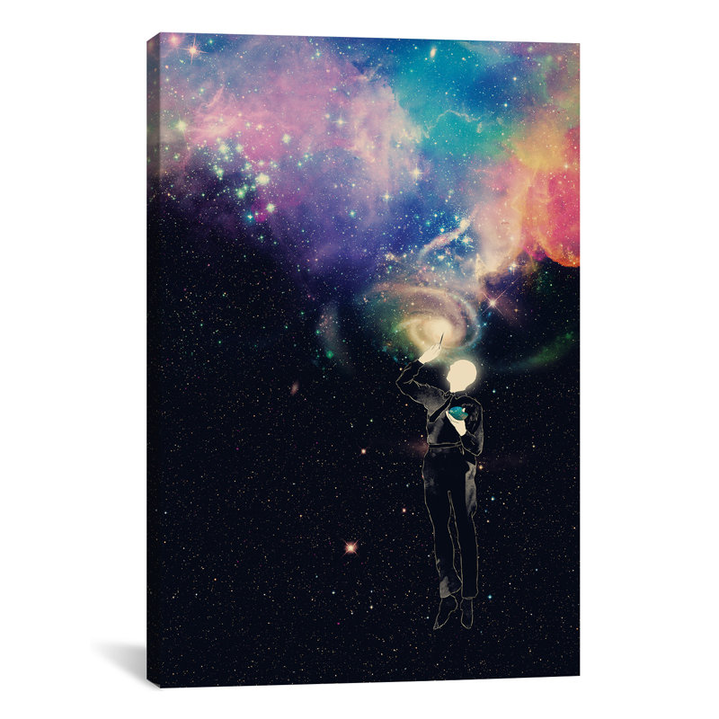 «Creator» par Mathiole - Reproduction giclée sur toile tendue avec châssis, H 18 po x l 12 po x P 1,5 po