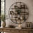 Keesha 4 Piece Circle Iron Accent Shelf