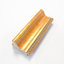 Townhouse Gold Non-Beveled Bathroom Wall Mirror-1016737514
