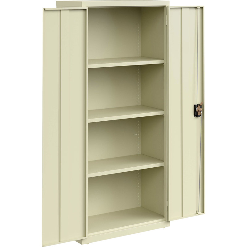 Pabel Slimline Storage Cabinet, Beige