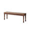 Banc en bois massif Tanyu