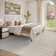 Tapis beige lavable Modern High-Low