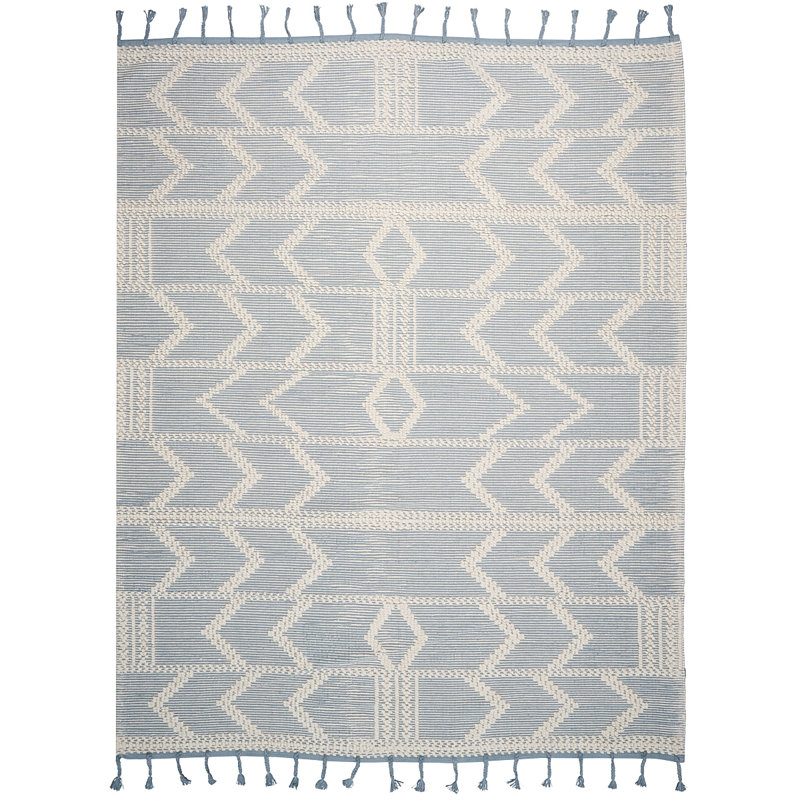 Malta French Knot Rug, Rectangle 5' x 7'