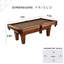 Table de billard Fat Cat Frisco 7,5 pi avec accessoires