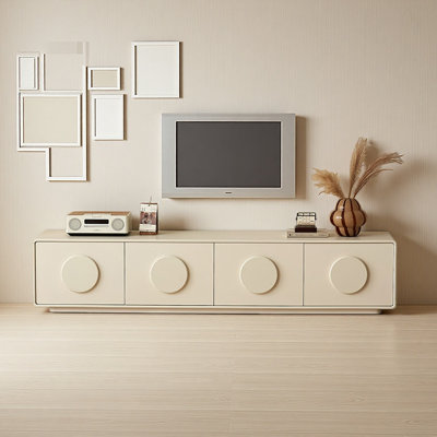 Simple Cream Style Design TV Cabinet